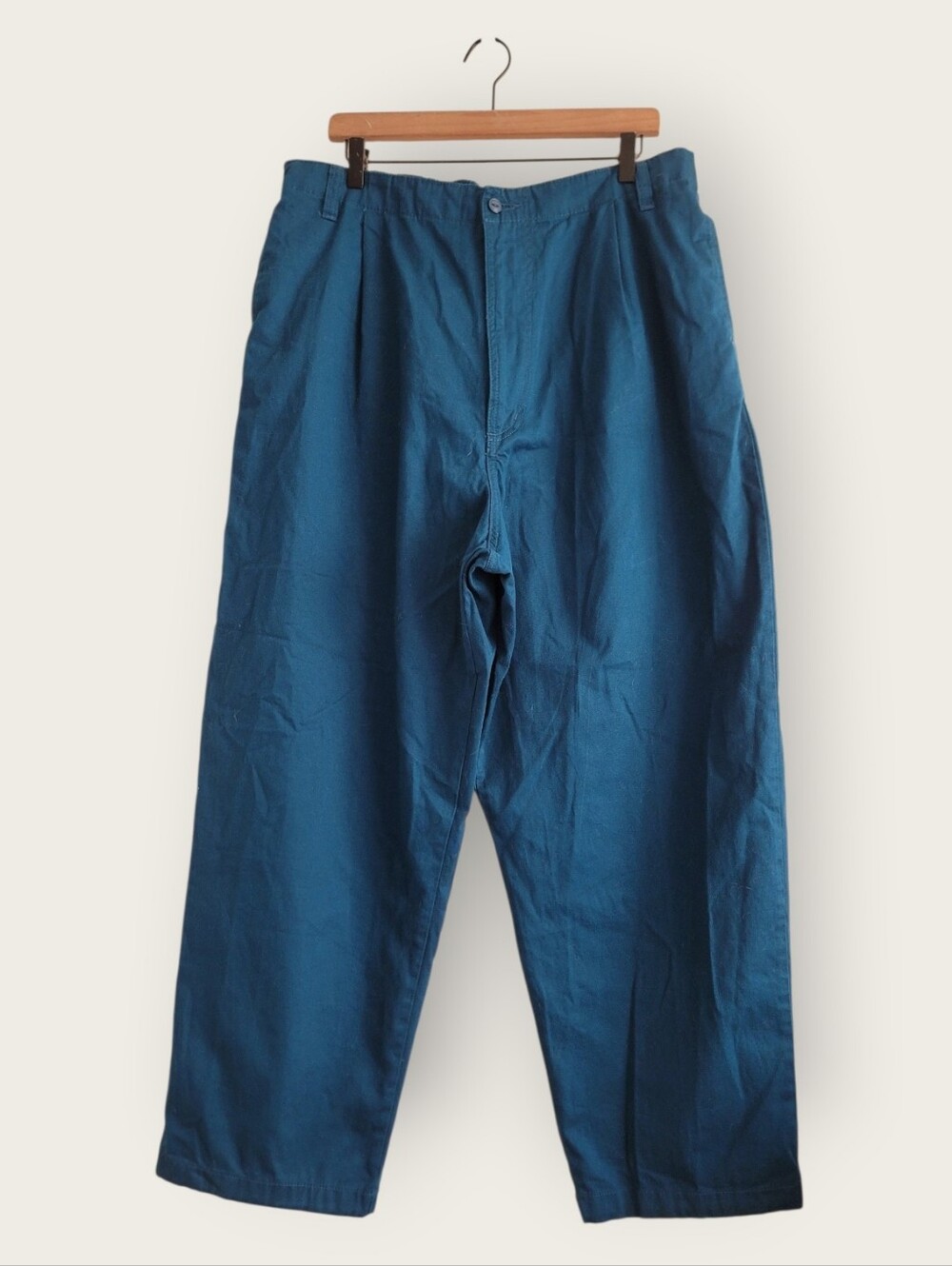 Urban Outfitters XL High Rise Cotton Baggy Pants Adjustable Jogger Tapered